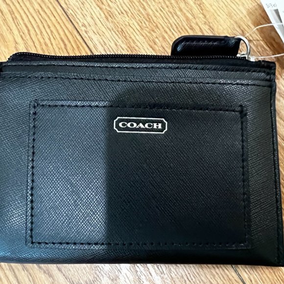 Coach Handbags - NWT Coach Darby Wallet Black Leather